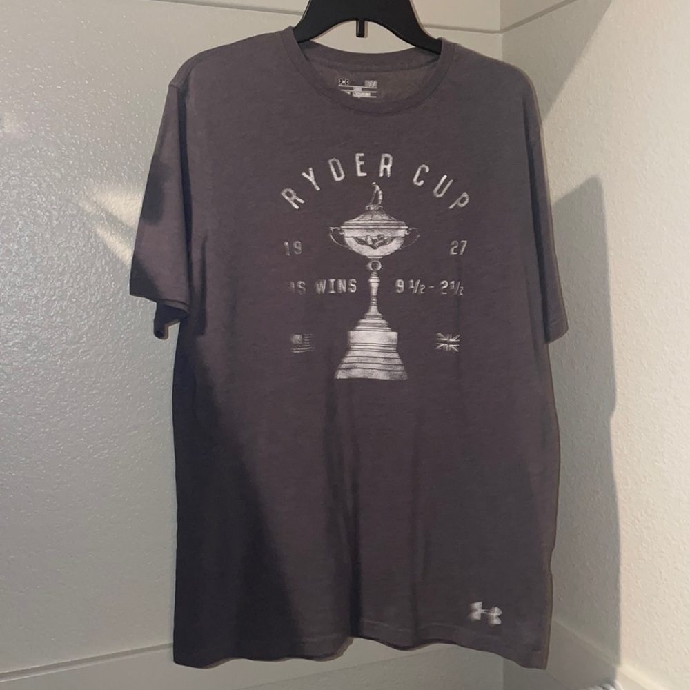 Under Armor Heat Gear Ryder Cup Distressed Tee
